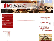 Tablet Screenshot of lelafontaine.com